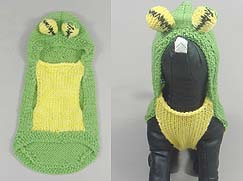 Frog Sweaters-Hand Knitting hoodie
