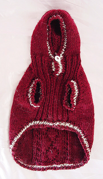 Diamond pattern with Hoodie Mauve