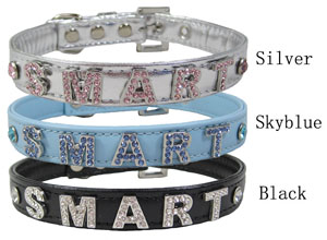 Rhinestones Letter Collar