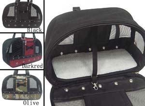 Dog Nylon travel Carrier bag(15 lbs)