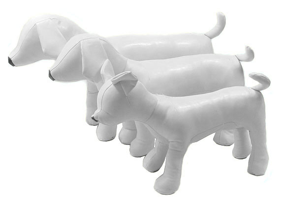 Leather Dog Mannequins