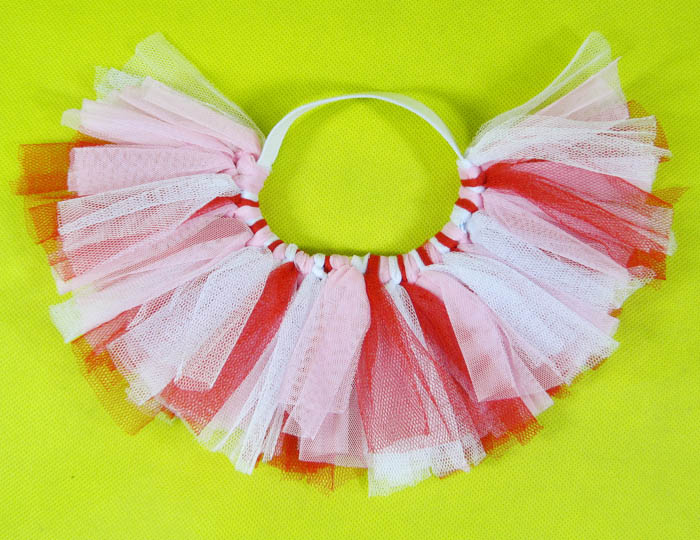 Dog Tattered Tulle Tutu