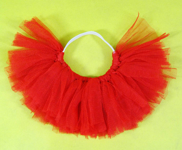 Dog Tattered Tulle Tutu