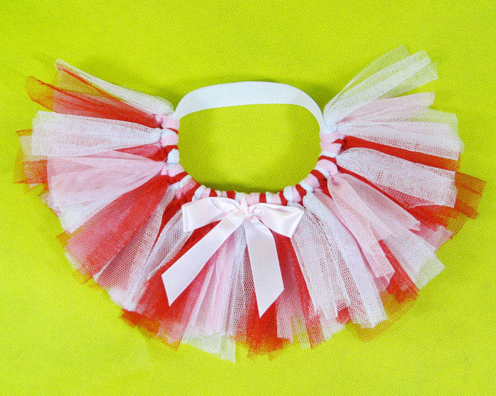 Dog Tattered Tulle Tutu