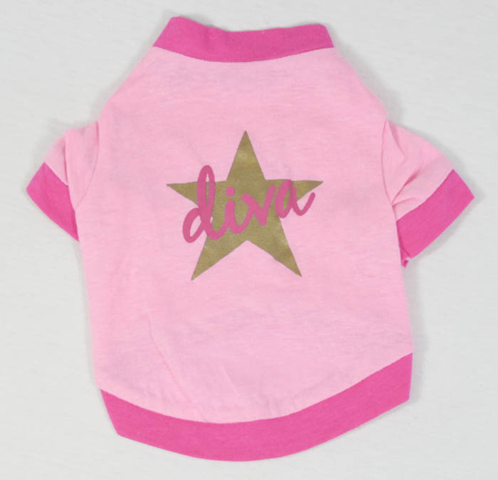 Printed dog t-shirts for dogs 6 color Printed dog t-shirts for dogs 6 color