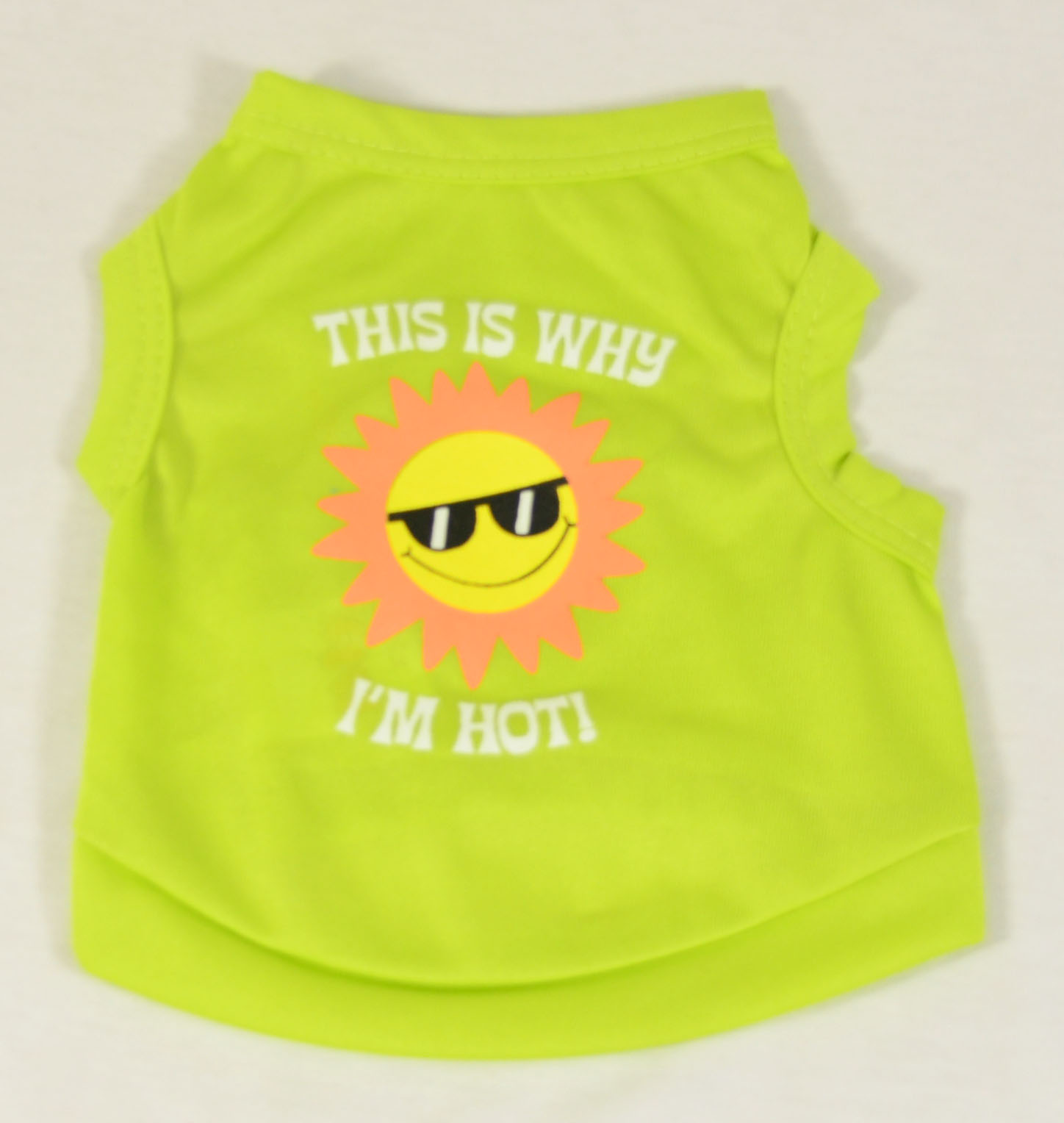 dog T-shirt tank top printed 4 colors dog T-shirt tank top printed 4 colors