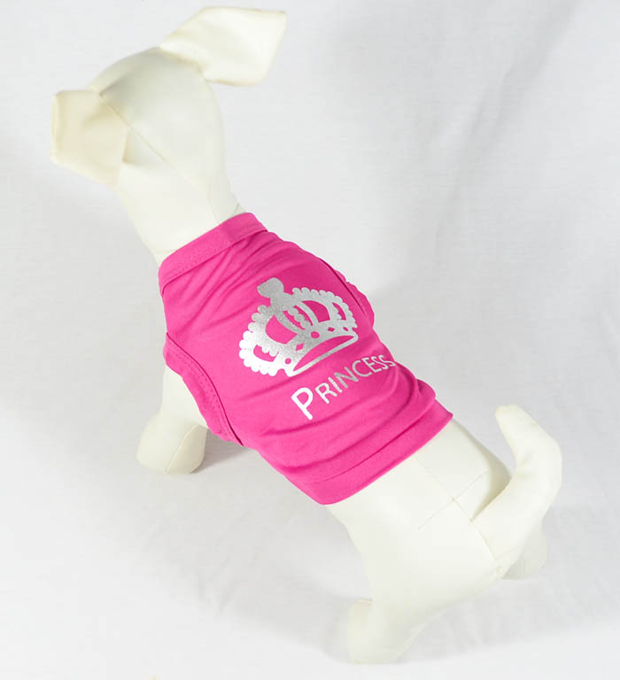 dog T-shirt tank top printed 4 colors dog T-shirt tank top printed 4 colors