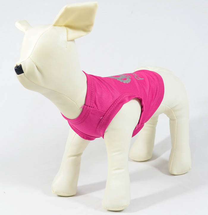 dog T-shirt tank top printed 4 colors dog T-shirt tank top printed 4 colors