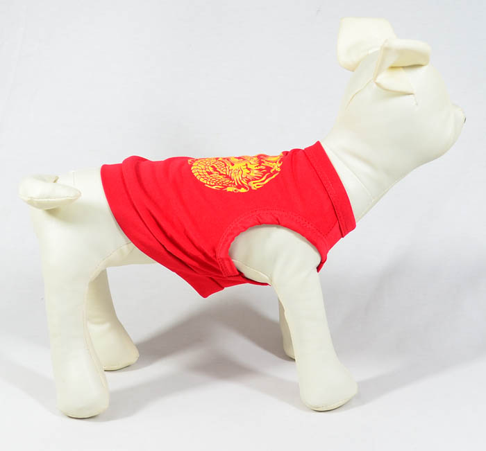 dog T-shirt tank top printed 4 colors dog T-shirt tank top printed 4 colors