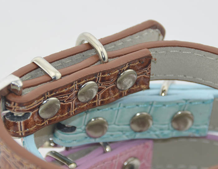 5 Colors beautiful dog Collar Crocodile 5 Colors beautiful dog Collar Crocodile