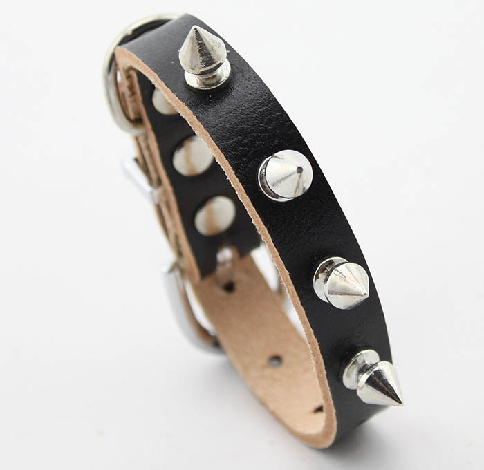 Genuine leather Dog collar 5 color Kings Genuine leather Dog collar 5 color Kings