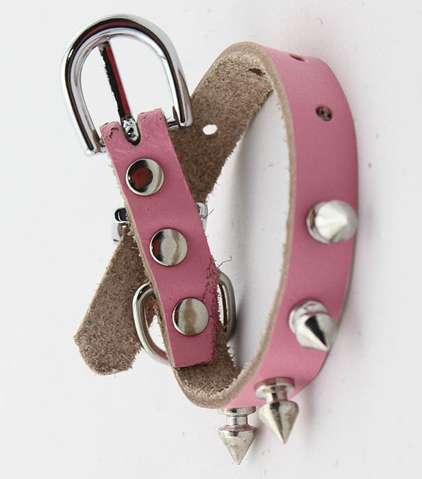 Genuine leather Dog collar 5 color Kings Genuine leather Dog collar 5 color Kings
