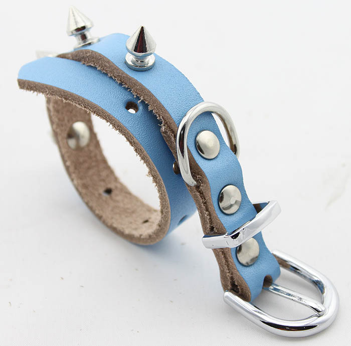 Genuine leather Dog collar 5 color Kings Genuine leather Dog collar 5 color Kings