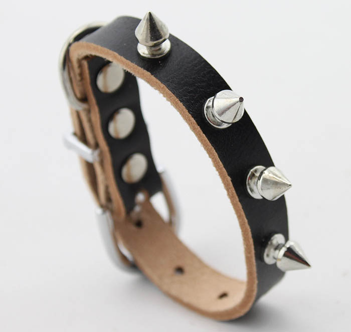 Genuine leather Dog collar 5 color Kings Genuine leather Dog collar 5 color Kings