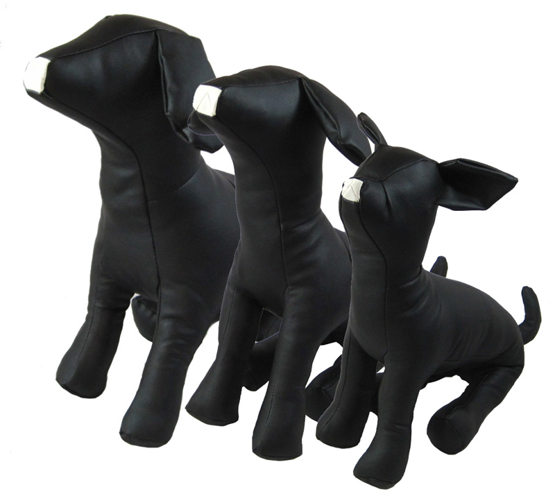 PU Leather Dog Mannequins Dog Models to Display for Dog Clothing Pet Shop