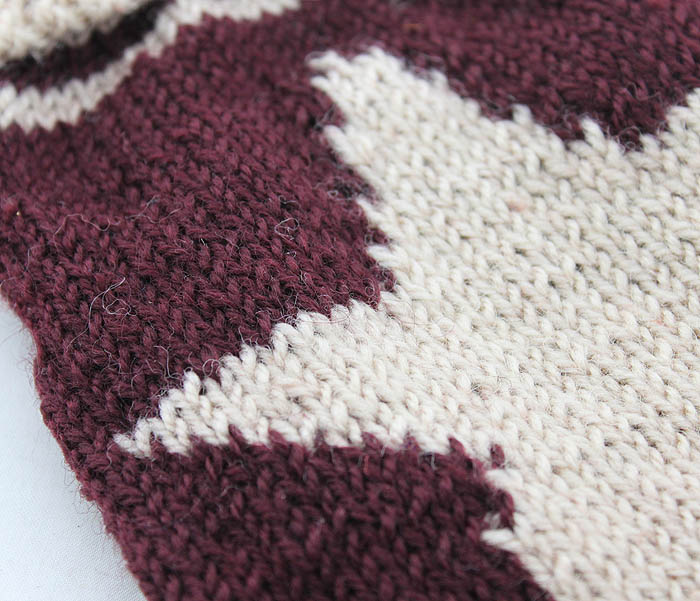 Star pattern Mauve /Caramel