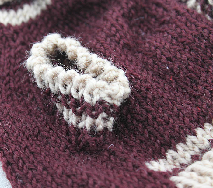 Star pattern Mauve /Caramel