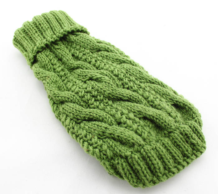 Dog's Turtleneck Cable Sweater
