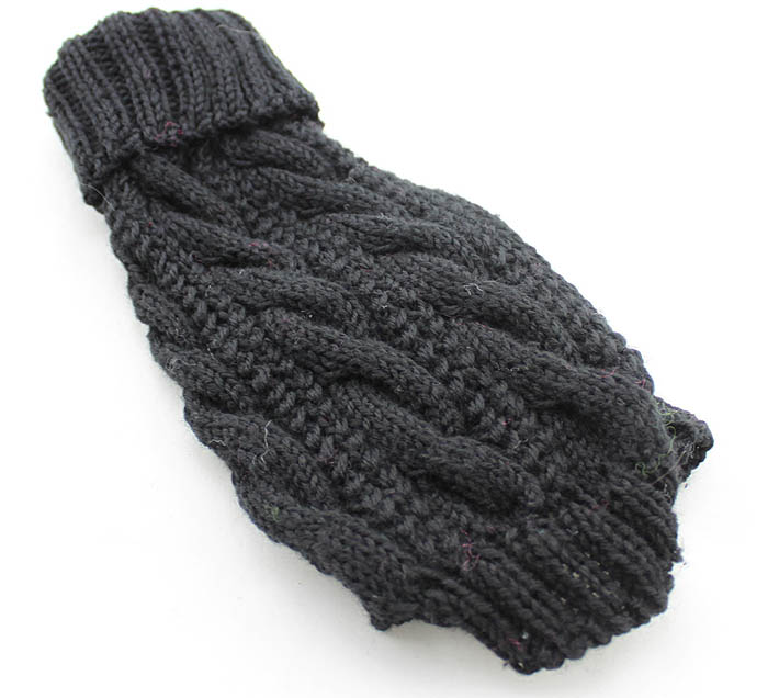 Dog's Turtleneck Cable Sweater
