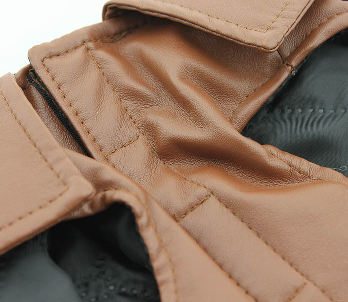 Dog Blank Leather tank Dog Blank Leather tank