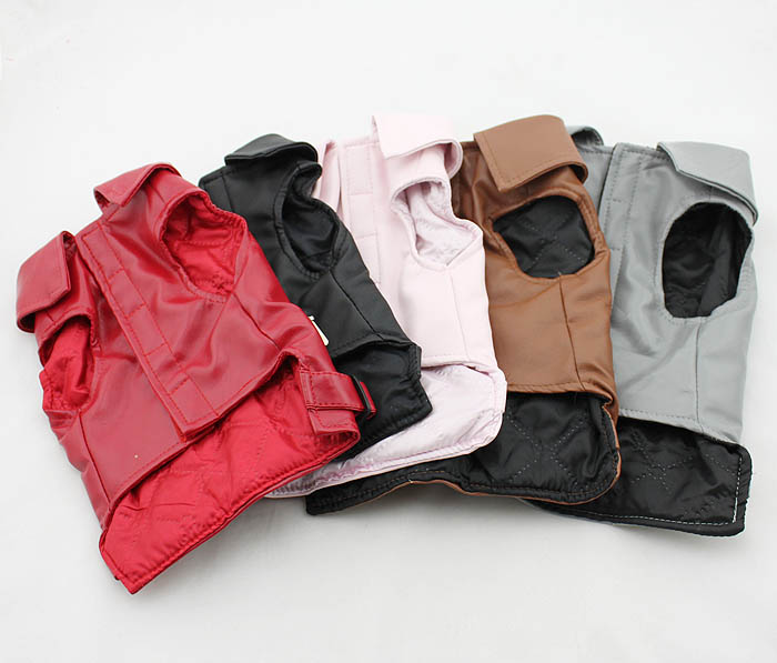 Dog Blank Leather tank Dog Blank Leather tank