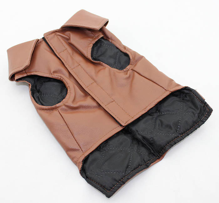 Dog eagle design leather tank Dog eagle design leather tank