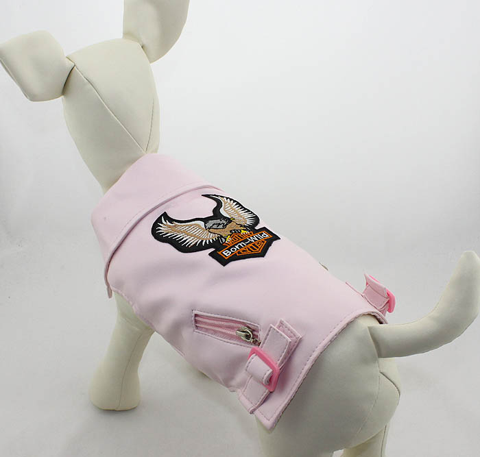 Dog eagle design leather tank Dog eagle design leather tank