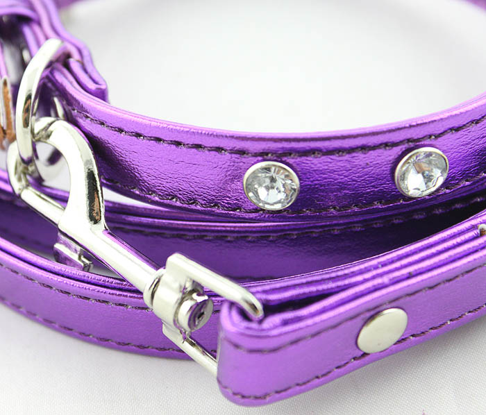 Rhinestones collars and leashes(dozen) Rhinestones collars and leashes(dozen)