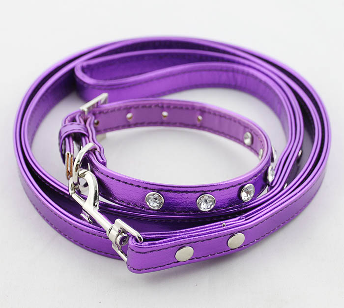 Rhinestones collars and leashes(dozen) Rhinestones collars and leashes(dozen)