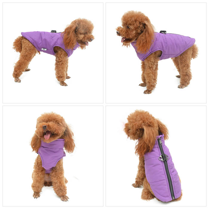 Dog Winter Vest with Cotton Lining