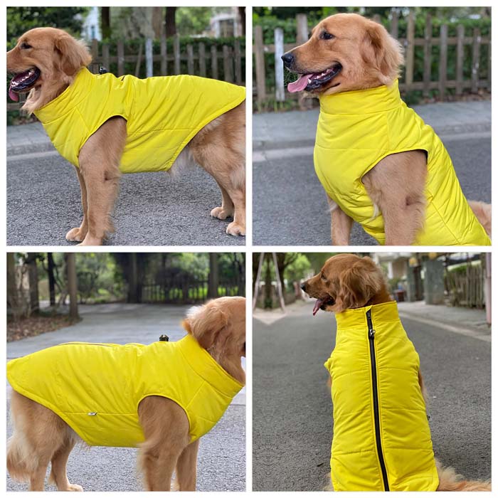 Dog Winter Vest with Cotton Lining