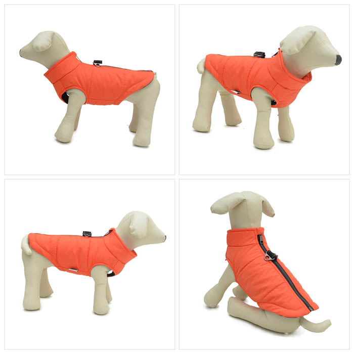 Dog Winter Vest with Cotton Lining