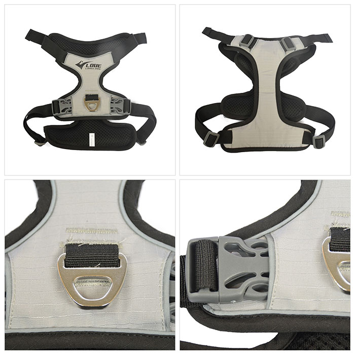 Dog Harness with Safety Reflective Logo