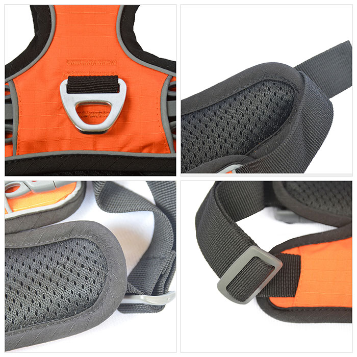 Dog Harness with Safety Reflective Logo