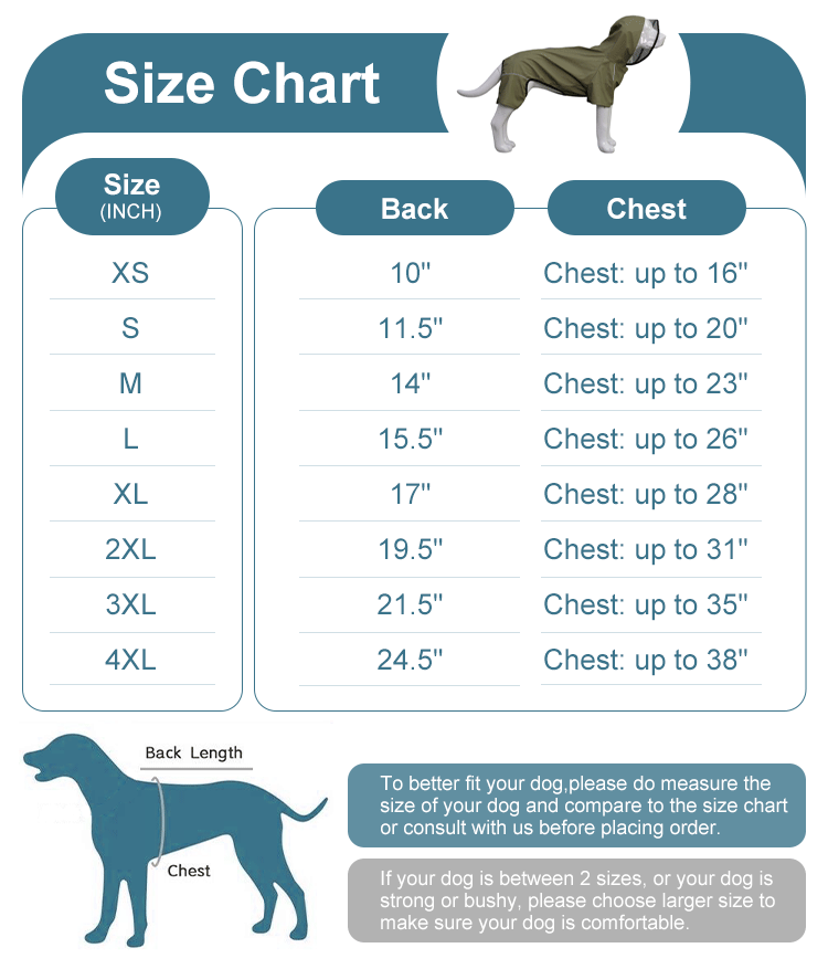 Four-Legged Full Coverage Waterproof Dog