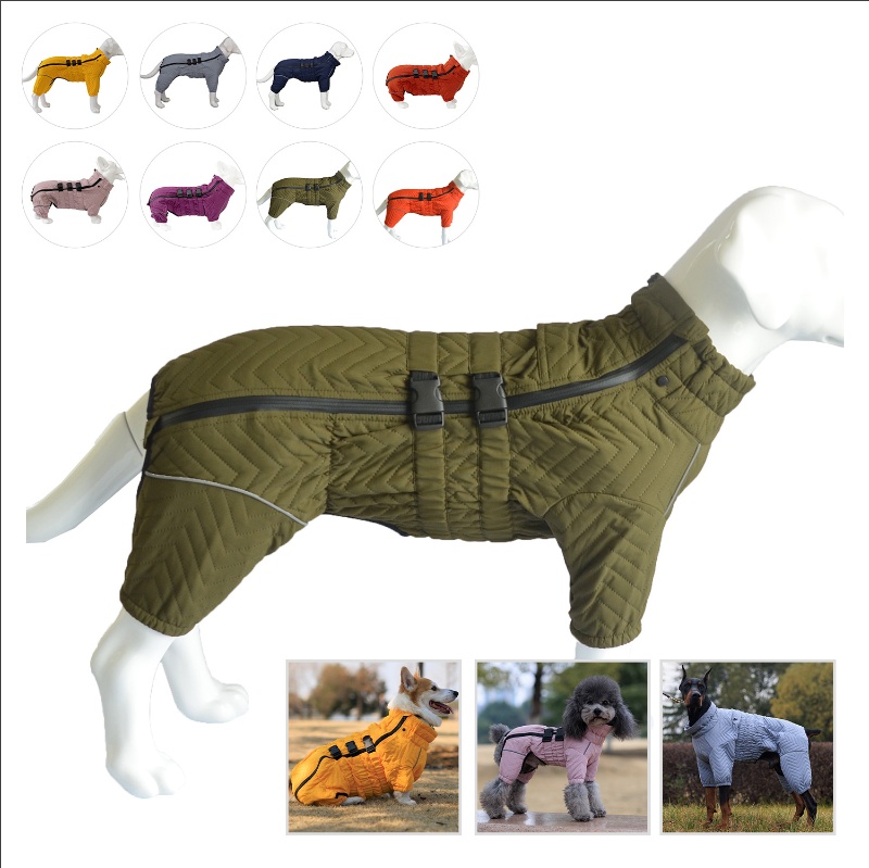 Warm Dog Coat Double Layers Dog Vest