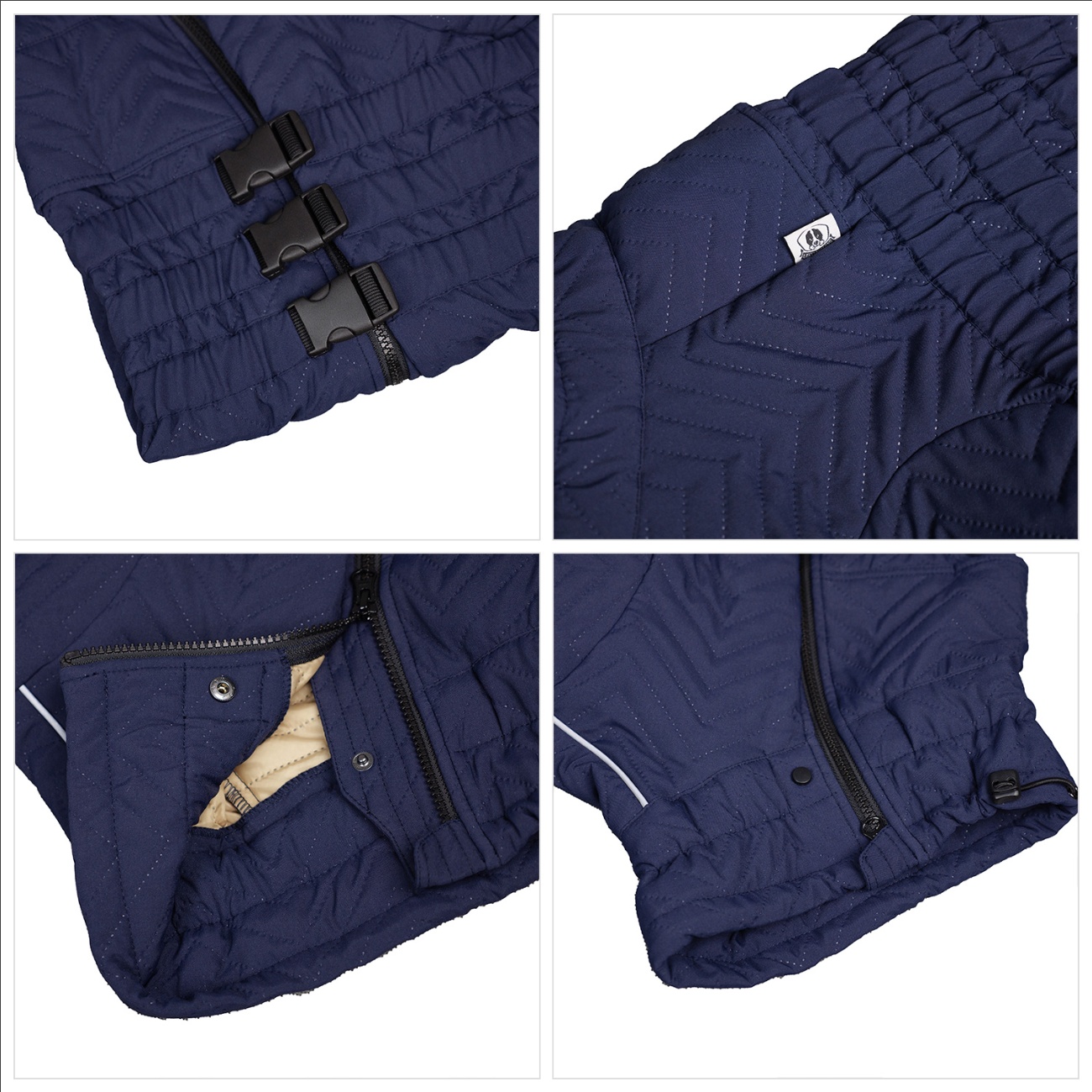 Warm Dog Coat Double Layers Dog Vest
