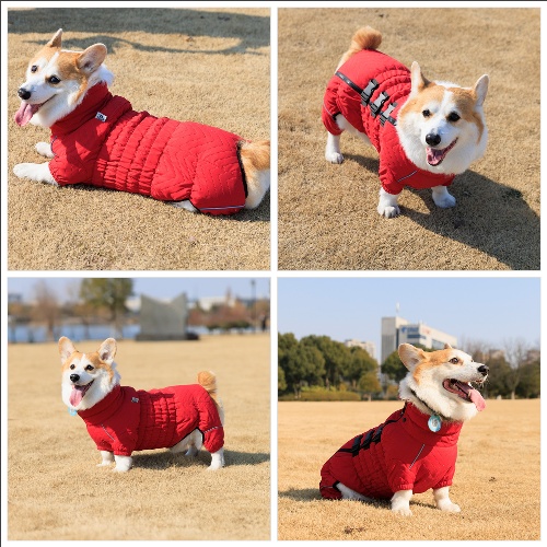 Warm Dog Coat Double Layers Dog Vest