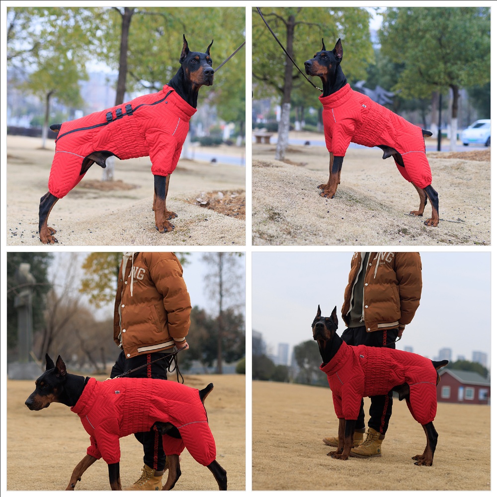 Warm Dog Coat Double Layers Dog Vest
