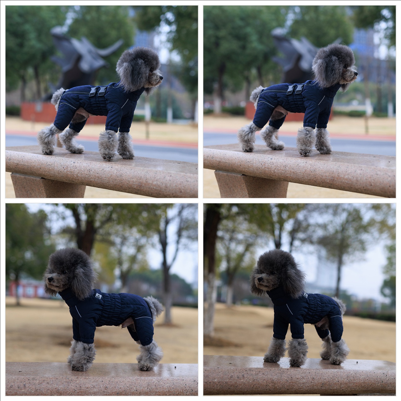 Warm Dog Coat Double Layers Dog Vest