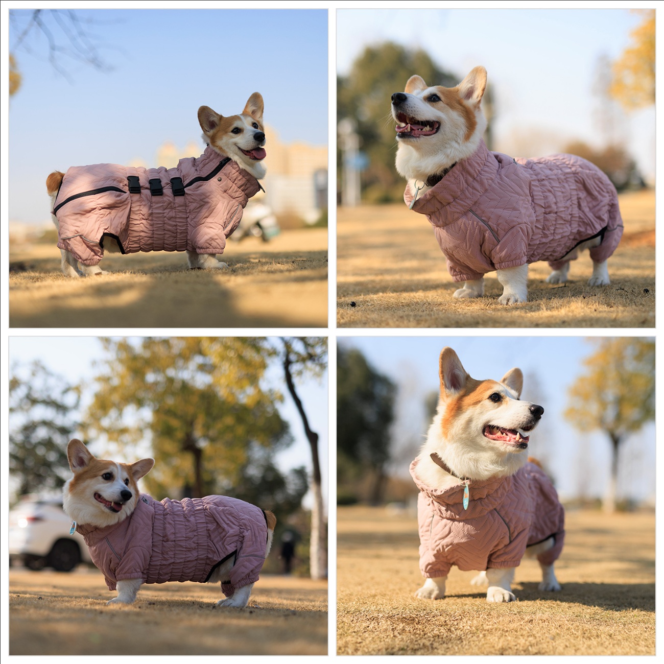 Warm Dog Coat Double Layers Dog Vest