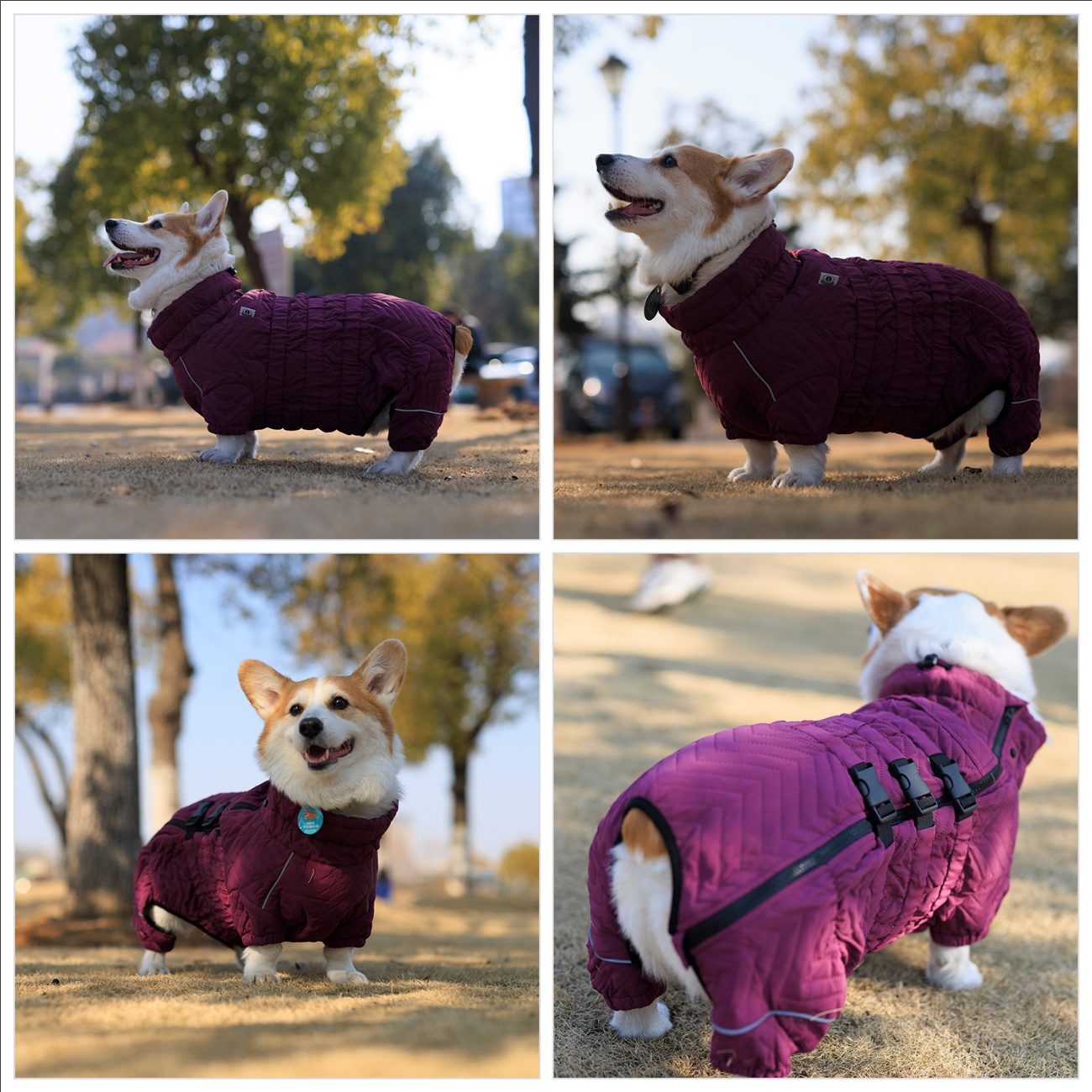Warm Dog Coat Double Layers Dog Vest