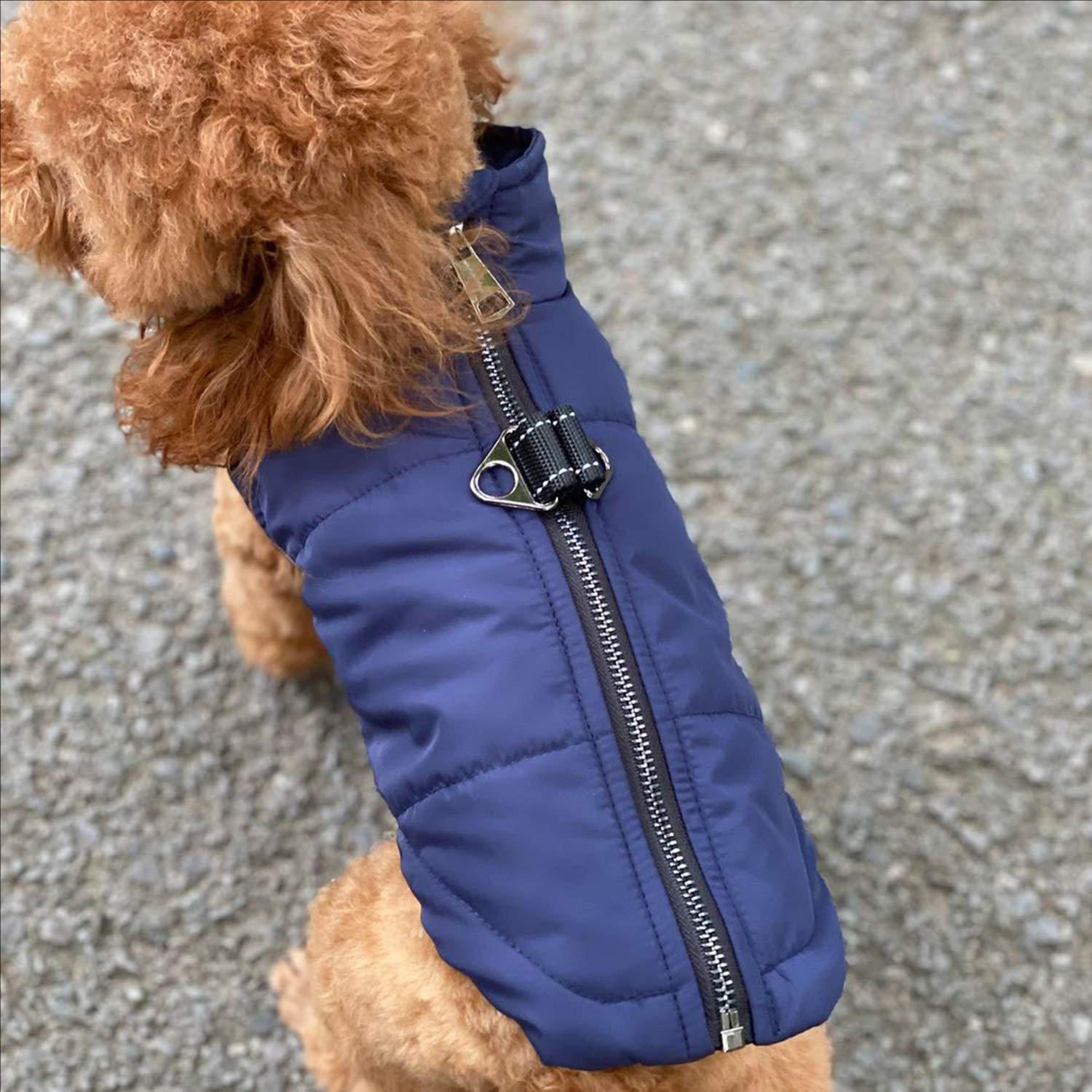 Dog Winter Vest with Cotton Lining