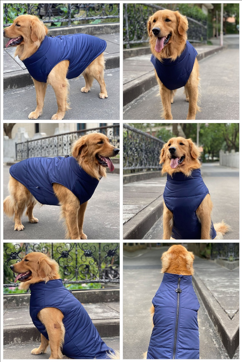 Dog Winter Vest with Cotton Lining