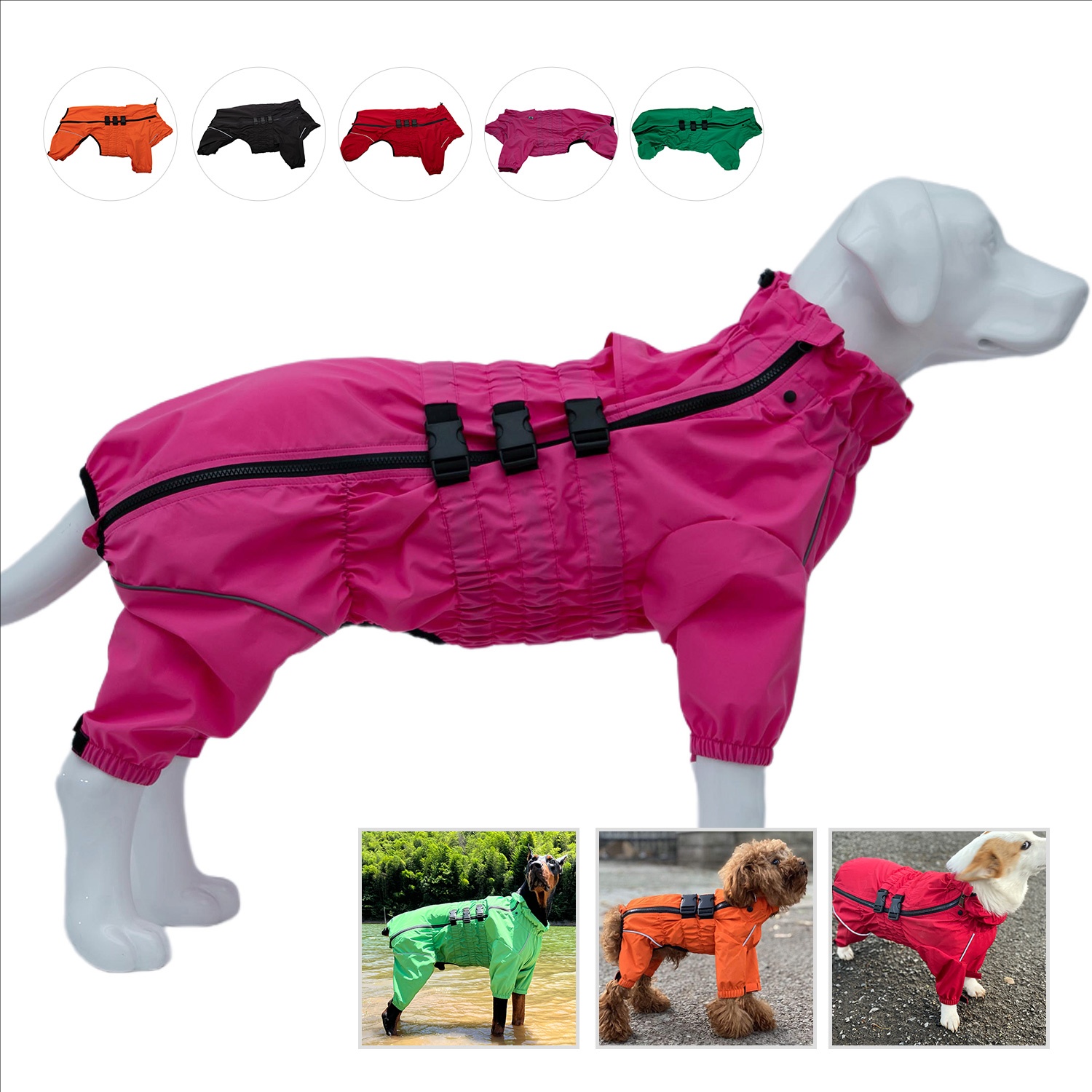 Dogs Waterproof Jacket