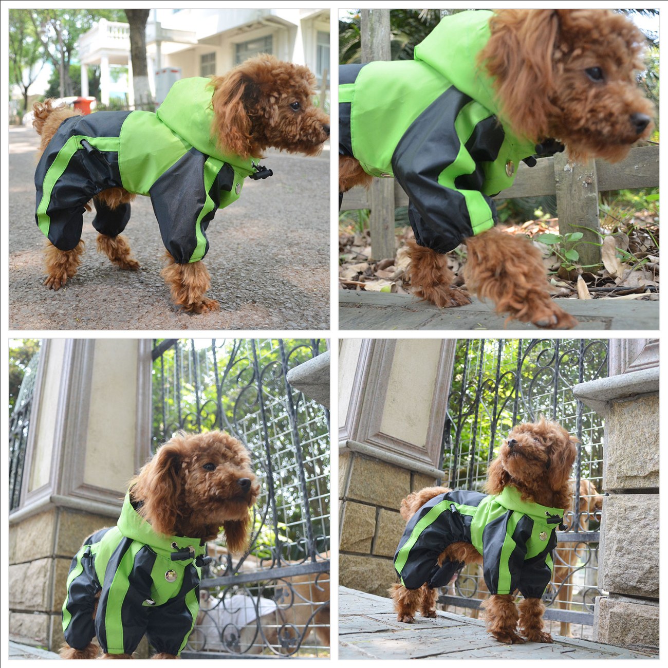 lovelonglong Dog Raincoat