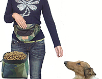 Dog Treat & Training Bag Army camouflage