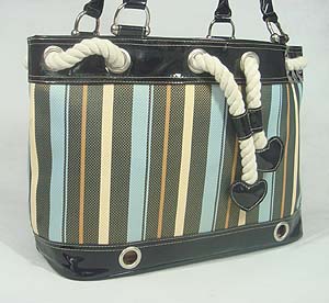 Multicolor stripe Fashion Bag(15 lbs)