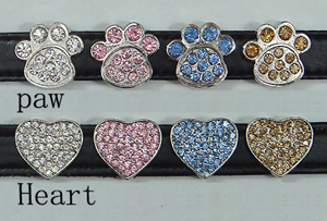 Sliding sparkling Fance adornment