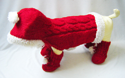 Christmas sweater with socks
